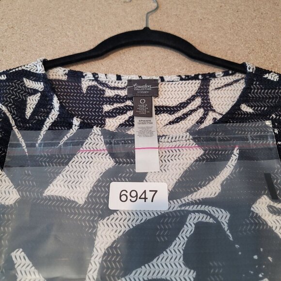 Chico's Travelers Tunic Womens 0 (Small) - Picture 8 of 8